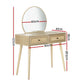 Dressing Table Set - Rattan