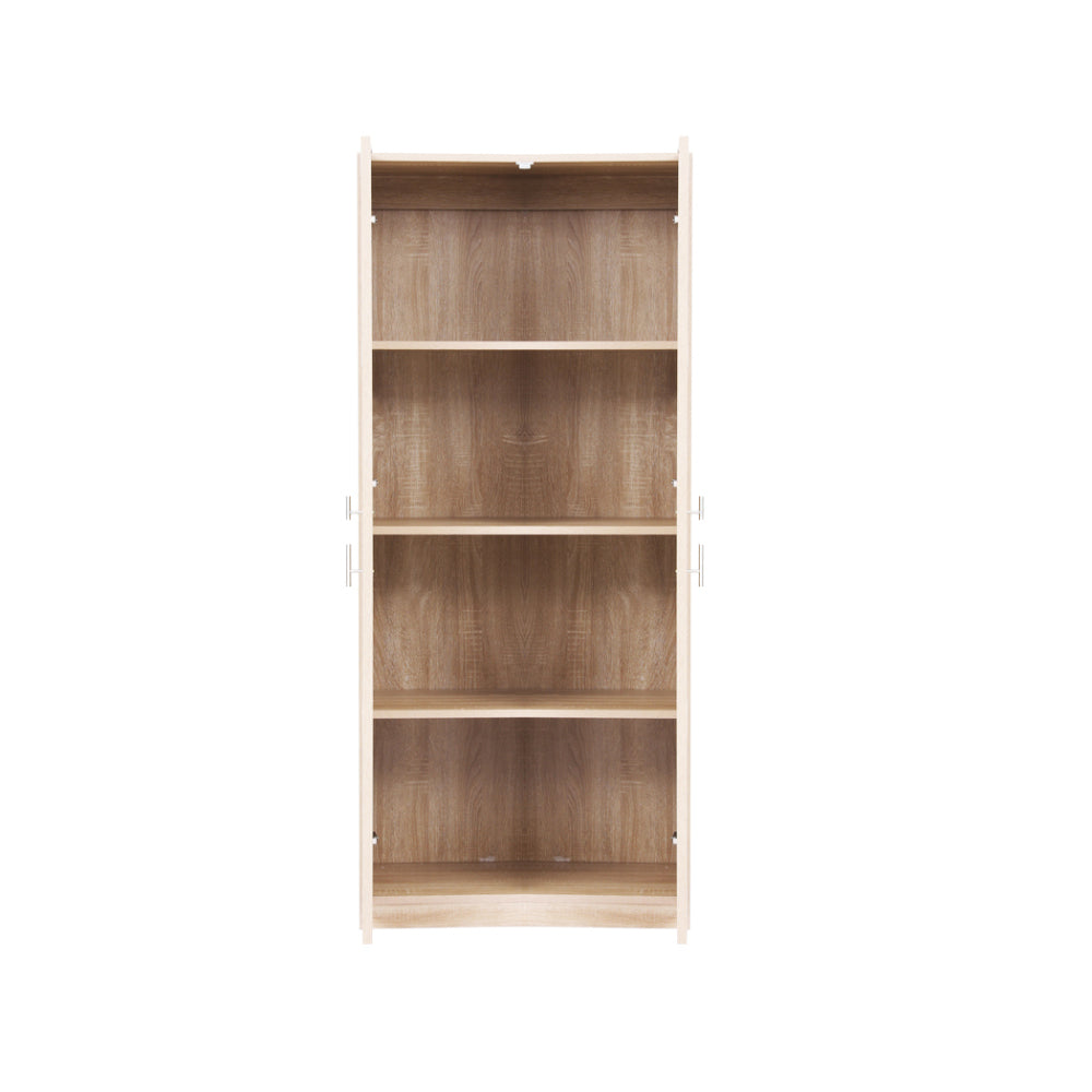Brogan Buffet Sideboard Cupboard Cabinet Pantry Organiser Adjustable Shelves - Pine