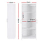 2 Door Buffet Sideboard Cupboard Cabinet Pantry - White