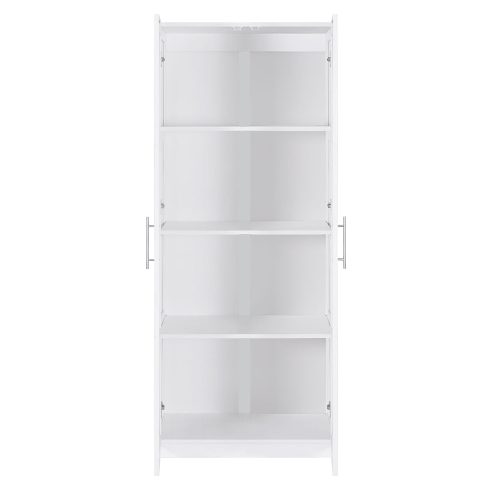 2 Door Buffet Sideboard Cupboard Cabinet Pantry - White