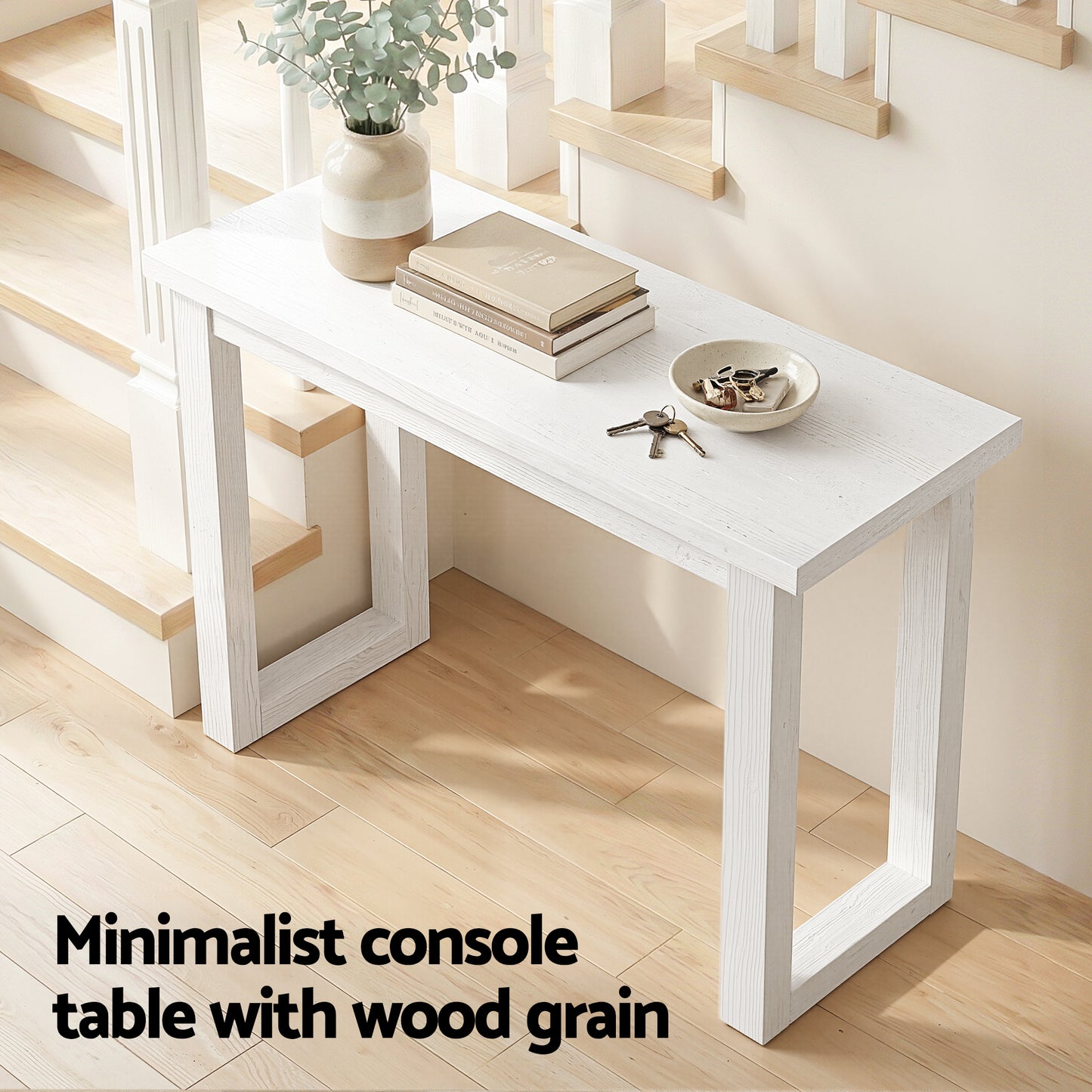 Console Table 110CM - White