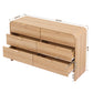 Artiss 6 Chest of Drawers Dresser Cabinet Pine