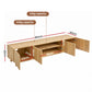 Blaise 180cm TV Unit Entertainment Unit Storage Cabinet - Pine