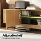 Blaise 180cm TV Unit Entertainment Unit Storage Cabinet - Pine