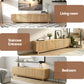 Blaise 180cm TV Unit Entertainment Unit Storage Cabinet - Pine