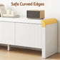 Faelan 180cm TV Unit Entertainment Unit Storage Cabinet - White