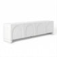 Henrik 180cm TV Unit Entertainment Unit Storage Cabinet Adjustable Shelf - White