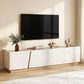 Novak 180cm 180cm TV Unit Storage Cabinet Living Room - White and Oak