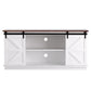 Ripley Buffet Sideboard Storage Cabinet Kitchen Cupboard Sliding Doors - White