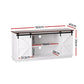 Ripley Buffet Sideboard Storage Cabinet Kitchen Cupboard Sliding Doors - White