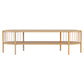 Riven 148cm TV Unit Entertainment Unit Storage Shelf - Pine