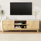 Rorik 150cm TV Unit Entertainment Unit Storage Drawer Shelf - Pine