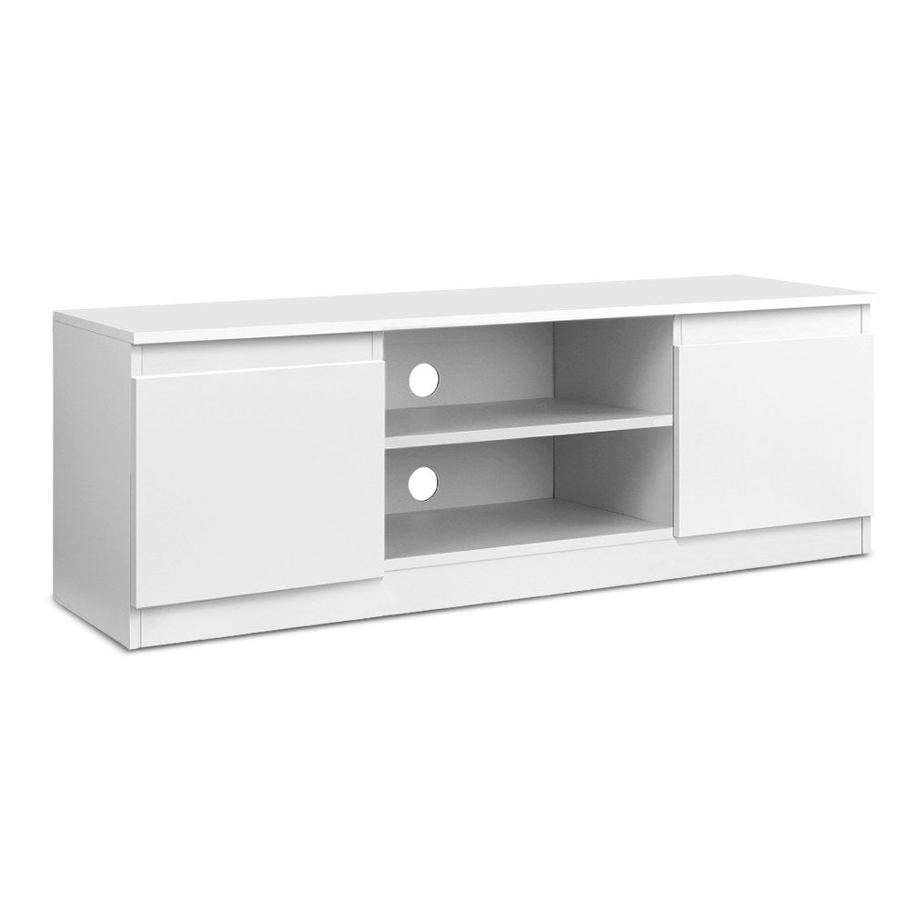Dyre 120cm TV Entertainment Unit - White - White