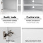 Dyre 120cm TV Entertainment Unit - White - White
