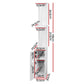 Freestanding Bathroom Storage Cabinet - White