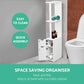 Freestanding Bathroom Storage Cabinet - White
