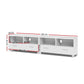 Larsen 180cm TV Stand Entertainment Unit with Drawers - White - White