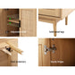 Rowan Rattan Buffet Sideboard 2 Doors - Oak