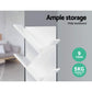 Artiss Tree Bookshelf 9 Tiers - Echo White