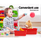 8 Bins Kids Toy Box Storage Organiser Rack Bookshelf Drawer Cabinet