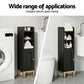 Bathroom Storage Cabinet Floor Organizer Toilet Corner Adjustable Black