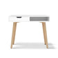 Artiss Computer Desk Drawer Cabinet Shelf White 90cm