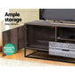 Lars 180cm TV Stand Entertainment Unit Storage Cabinet Industrial Wooden - Rustic