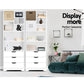 Artiss Bookshelf With Drawers - Nana White
