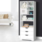 Artiss Bookshelf With Drawers - Nana White