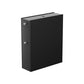 Bathroom Storage Cabinet Toilet Slim Tissue Box Caddy Holder Side Wooden Black