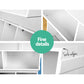 Kids Toy Box Stackable Bookshelf Storage Organiser Bookcase Shelf