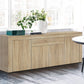 Caius Wooden Buffet Sideboard - Oak