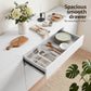 Caius Buffet Sideboard Cabinet 180cm Cupboard Pantry Storage Drawer - White