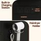 Dressing Table LED Vanity Desk Set Stool - Black