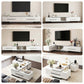 Briseis Extendable TV Cabinet Entertainment Unit Stand - White