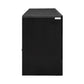 Erica 160cm TV Cabinet Entertainment Unit Stand RGB LED Gloss Furniture - Black