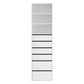 Artiss 6 Chest of Drawers Tallboy Cabinet - White