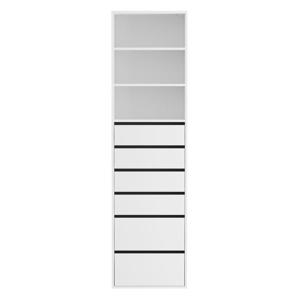 Artiss 6 Chest of Drawers Tallboy Cabinet - White