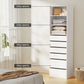 Artiss 6 Chest of Drawers Tallboy Cabinet - White