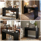 Console Table Hallway Sofa Entryway Entrance 120CM - Black