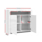 Soren Wooden Buffet Sideboard - White