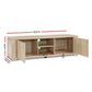 Davin 160cm TV Cabinet Entertainment Unit - Pine