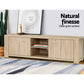 Davin 160cm TV Cabinet Entertainment Unit - Pine