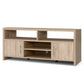Savea 140cm TV Cabinet Entertainment Unit Stand Storage Shelf Sideboard - Oak