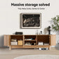 Yvaine 160cm TV Unit Entertainment Unit Storage Cabinet - Pine