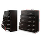 Artiss 6 Chest of Drawers - Walnut