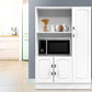 Alaric Wooden Buffet Sideboard - White