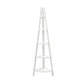 Artiss Bookshelf Corner Shelf 5 Tiers - Cane White