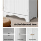 Lysander Wooden Buffet Sideboard 4 Doors - White