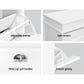 Artiss 2x Shoe Cabinet Storage Organiser 3 Flip Drawer White